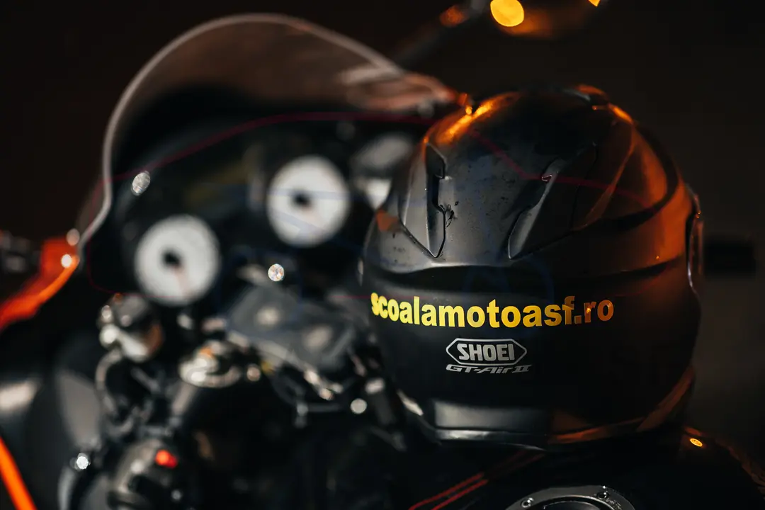 Scoala Moto ASF - Detaliu Casca